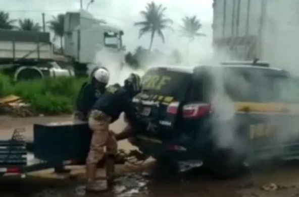 Genivaldo foi morto por policiais em câmara de gás improvisada no porta-malas de viatura (Foto: Reprodução/Redes Sociais)