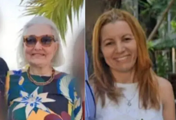 Martha e Alice foram encontradas degoladas. Alice era diarista no imóvel havia mais de 20 anos (Foto: Reprodução)