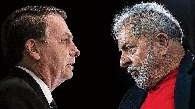 Na simulação de segundo turno, Lula vence por 54% a 36% (Foto: Reprodução)