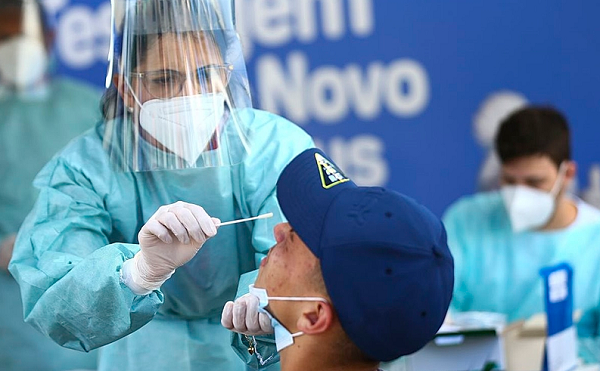 No boletim da Sesab do último dia 18, fim da semana epidemiológica em análise, a taxa de ocupação no estado era de 64% e, em Salvador, 85% (Foto: Olga Leiria/Ag. A TARDE)