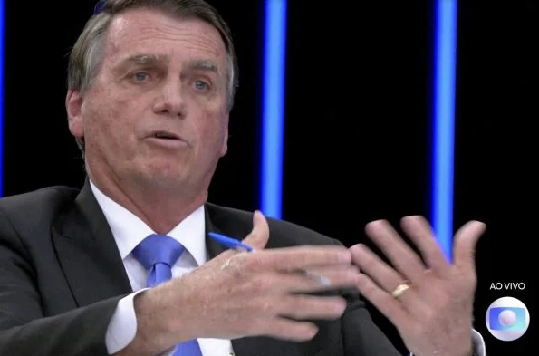 Ele foi o primeiro entrevistado pelo JN (Foto: Reprodução/Tv Globo)