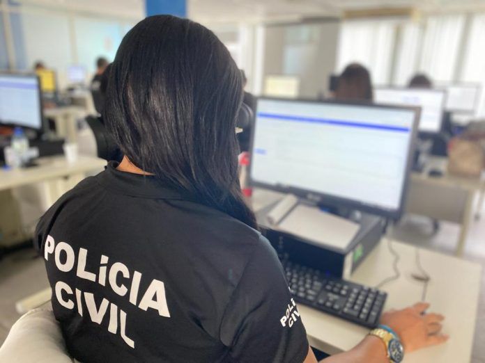 O foragido foi apresentado na Delegacia Territorial da cidade - Foto: Divulgação | SSP BA