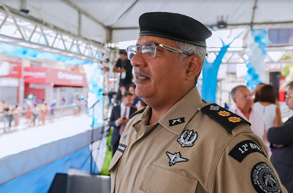 Tenente-Coronel Fabrício de Oliveira (Foto: Jean Victor)