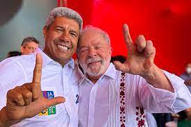Jaques Wagner em 2006 e Rui Costa em 2014 partiram de números baixos nas pesquisas para vitórias no primeiro turno - Apoio de Lula é base para crescimento de Jerônimo Rodrigues (PT) - Reprodução/Twitter