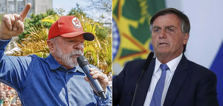 Lula e Bolsonaro (Foto: Ricardo Stuckert/REUTERS/Adriano Machado)