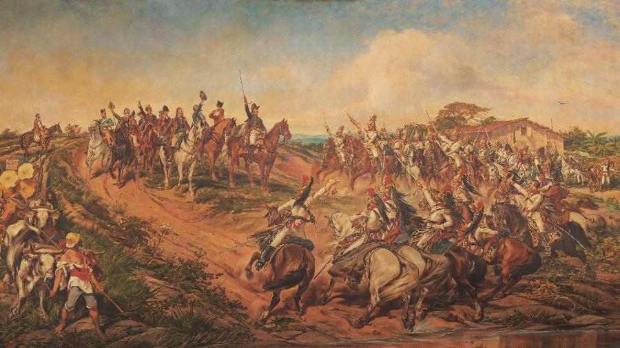 Independência ou Morte, por Pedro Américo, óleo sobre tela, 1888 - Imagem: Google