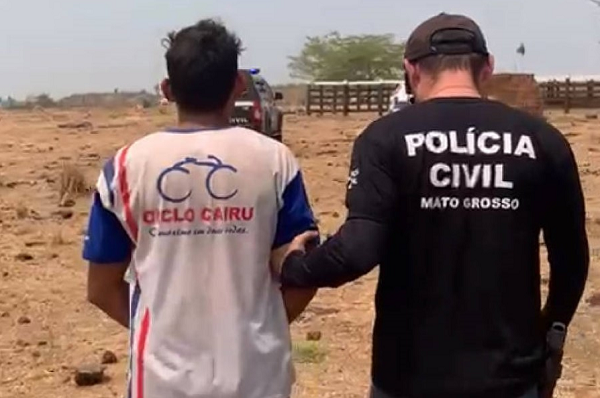 O crime aconteceu em uma chácara na zona rural do Mato Grosso (Foto: Polícia Civil) O crime aconteceu em uma chácara na zona rural do Mato Grosso (Foto: Polícia Civil)
