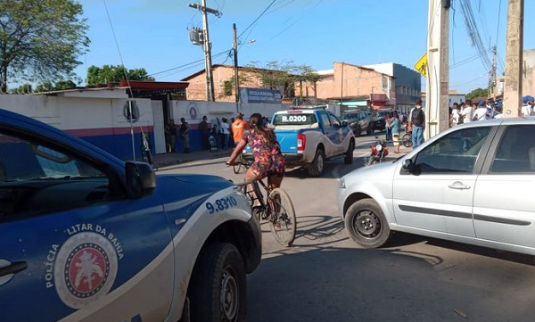 Adolescente abriu fogo na Escola Municipal Eurides Sant'Anna, em Barreiras, no Extremo Oeste da Bahia, fazendo uma vítima fatal (Foto: Reprodução)