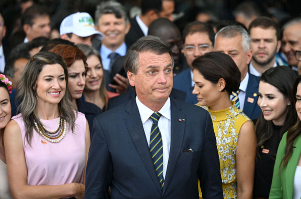Bolsonaro teme perder votos entre os evangélicos (Foto: EVARISTO SA/AFP)