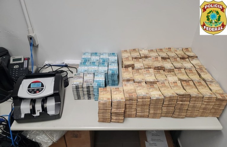 Quantia de R$ 3 milhões foi apreendida na capital do Amazonas (Foto: Ascom PF)