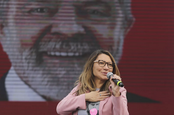 Rosângela da Silva, Janja, como é conhecida (Foto: Reprodução)