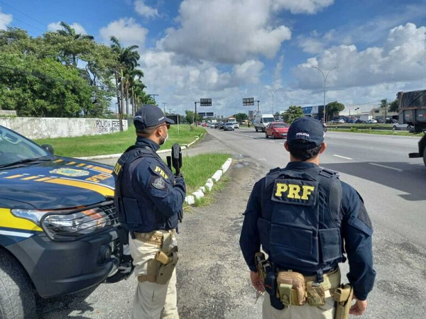 PRF monitora liberação de rodovias após protestos (Foto: Divulgação/PRF)