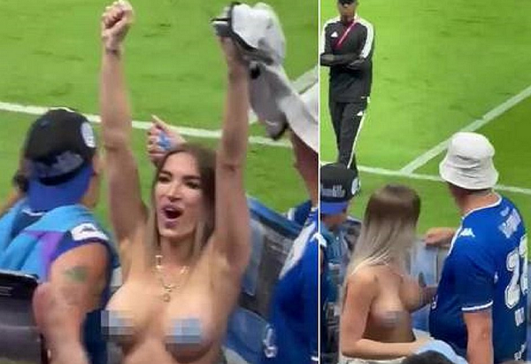 Torcedora argentina está sumida desde que foi assistir a final da Copa do Mundo no estádio Lusail, no Catar (Foto: Reprodução)