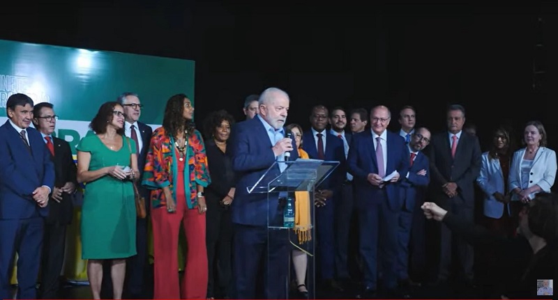 Evento de anúncio dos ministros Foto: Reprodução
