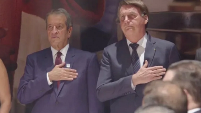 Valdemar da Costa Neto e Jair Bolsonaro (Foto: Divulgação/PL)