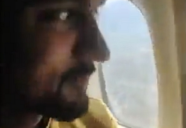 Transmissão foi feita pelo um rapaz indiano de 29 anos (Foto: Reprodução)