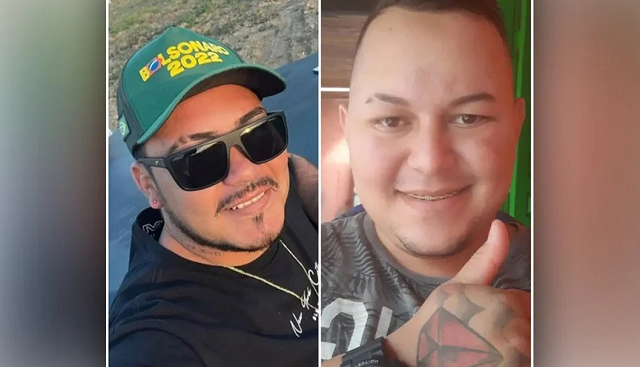 Edgar Ricardo de Oliveira e Ezequias Souza Ribeiro são autores de chacina em Sinop (Foto: Reprodução/Redes Sociais)
