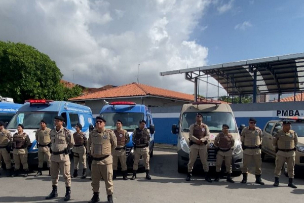 Pontos estratégicos foram instalados com o objetivo de aumentar a sensação de segurança, para garantir a segurança dos foliões (Foto: Divulgação/PMBA)