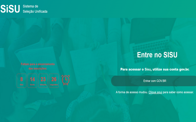 O programa seleciona estudantes para vagas nas instituições públicas de ensino superior (Foto: Reprodução)