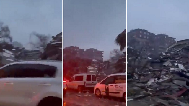 O Centro Alemão de Pesquisa em Geociências aponta que o terremoto teve magnitude de 7,8 pontos na escala Richter - o que indica a grande proporção e danos graves (Foto: Reprodução)