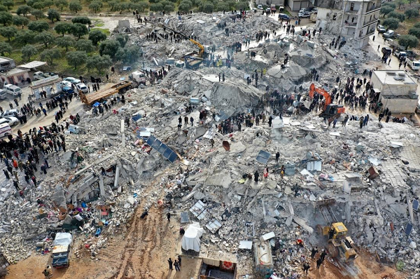 O terremoto pode afetar 23 milhões de pessoas nas duas regiões (Foto: Mohammed AL-RIFAI/AFP)