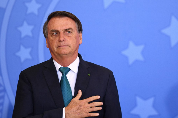 Bolsonaro afirmou que não há motivos para sua inelegibilidade (Foto: Evaristo Sa/AFP)