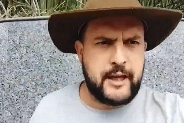 Zé Trovão é acusado de convocar manifestações golpistas em meio a uma greve de caminhoneiros na véspera do feriado de 7 de setembro de 2021 (Foto: Reprodução)