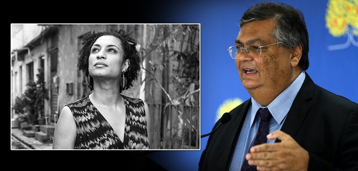 Flávio Dino e Marielle Franco (Foto: Agência Pública | Reprodução)