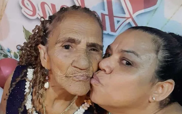 Idosa de 82 anos sofreu uma insuficiência cardiorrespiratória e morreu enquanto André Luiz agredia médica (Foto: Arquivo Pessoal)