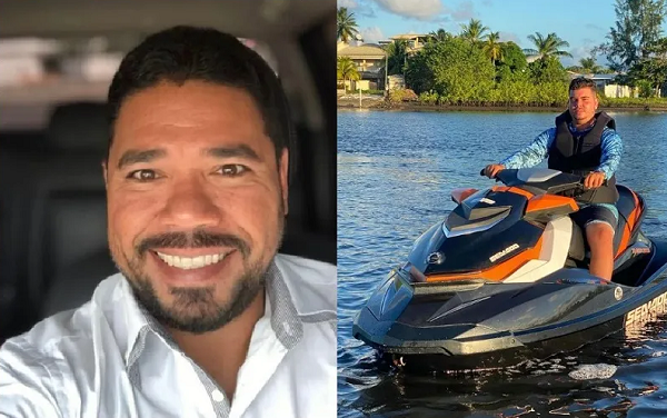 Pai, filho e um primo morreram durante o ataque na costa de Camaçari (Foto: Reprodução/Instagram)