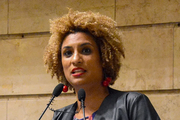 Marielle e o motorista Anderson Gomes foram assassinados em 14 de março de 2018 (Foto: Renan Olaz/CMRJ)