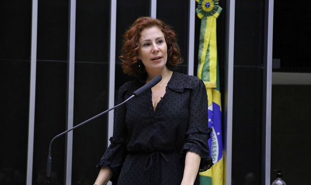 Deputada federal Carla Zambelli (PL-SP) (Foto: Michel Jesus/Câmara dos Deputados)