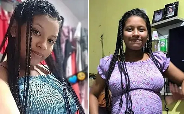 Corpo da vítima estava dentro de um camburão de óleo (Foto: Reprodução/Redes Sociais)