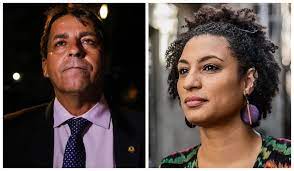 O ex-parlamentar foi baleado na cabeça e foi socorrido ao Hospital Municipal Albert Schweitzer, mas não resistiu - Na imagem, Zico Bacana e Marielle Franco (Foto: Reprodução (Redes Sociais) I Mídia Ninja)
