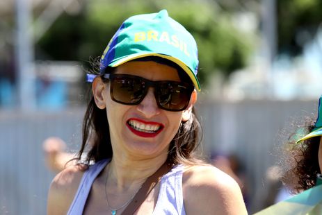 Farmacêutica Marcela Souza Machado participa do desfile Cívico-Militar de 7 de Setembro Antonio Cruz - Agência Brasil