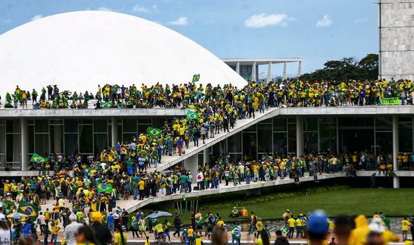Atos de 8 de janeiro são alvo de investigação (Foto: Marcelo Camargo/Agência Brasil)