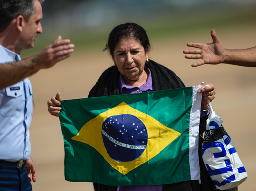 Na última quinta (2), brasileiros que estavam na Cisjordânia foram repatriados (Foto: Marcelo Camargo/Agência Brasil)