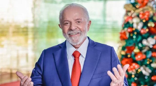 Lula fez pronunciamento na véspera de Natal (Foto: Ricardo Stuckert)