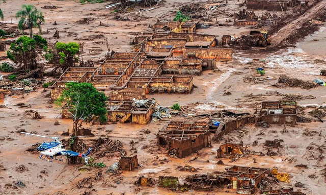 Nesta mesma data, em 2019, o rompimento da barragem da Vale liberou uma avalanche de rejeitos que soterrou 270 vidas e gerou ainda devastação ambiental e poluição na bacia do Rio Paraopeba (Foto: Reprodução)