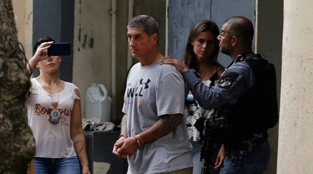 Prisão do ex-policial militar Ronnie Lessa (Foto: Reprodução)