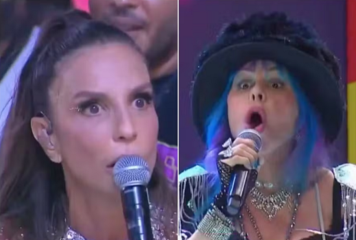 Ivete e Baby protagonizaram diálogo inusitado (Foto: Reprodução)