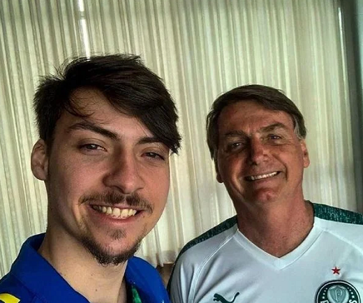 Jair Renan, filho do ex-presidente Bolsonaro (Foto: Reprodução)