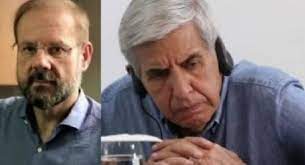 Marco Cepik, novo diretor adjunto da Abin, e o general Augusto Heleno. Cepik deu entrevista ao jornal carioca O Globo e respondeu questionamentos sobre aparato criminoso instalado no órgão pelos bolsonaristas. Créditos: Redes sociais e Presidência da República