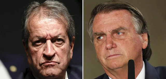 Valdemar Costa Neto e Jair Bolsonaro (Foto: REUTERS/Ueslei Marcelino/REUTERS/Adriano Machado)