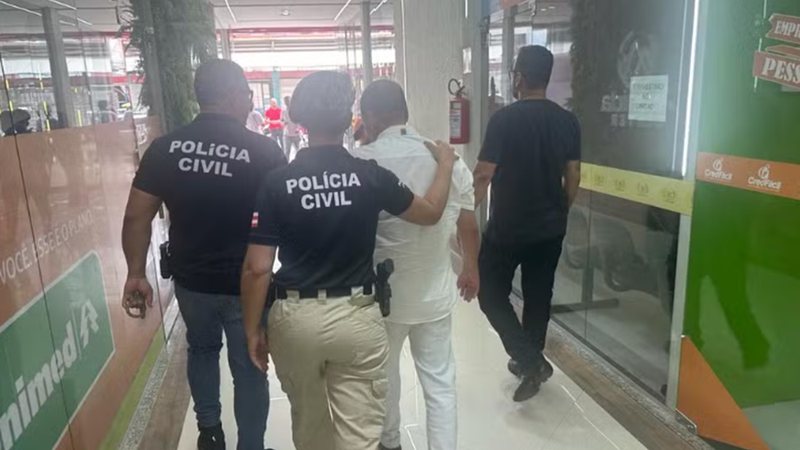 Suspeito se identificava como funcionário público para pedir empréstimo - Divulgação/Polícia Civil
