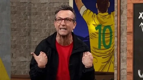 O comentarista esportivo iniciou sua carreira como jogador no clube de Campinas e bateu pesado no convite feito ao ex-presidente