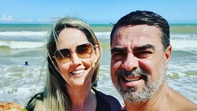 O médico Walter José Robert Borges com a esposa Danielly Ulhoa. Créditos: Reprodução /Instagram