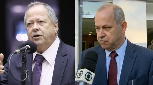 Suspeitos de matar Marielle, Chiquinho e Domingos Brazão (Foto: Mario Agra/Câmara dos DeputadosReprodução/TV Globo)