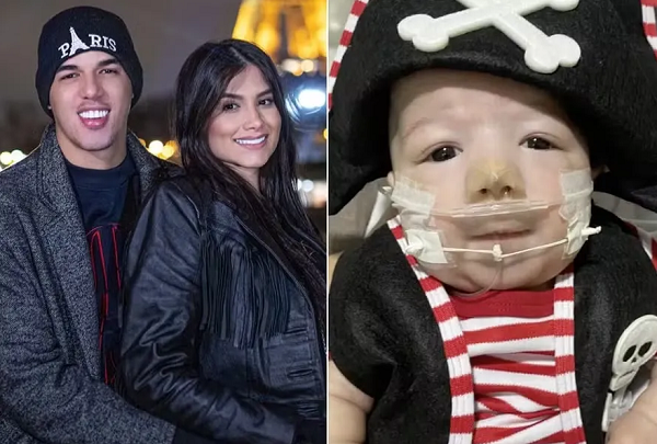 Arthur, filho de 9 meses de Zé Vaqueiro e Ingra Soares (Foto: Reprodução/Instagram)