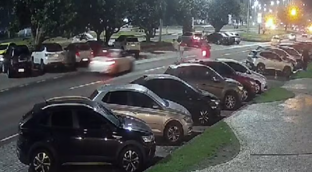 Vitor Vieira Belarmino é considerado foragido após atropelar e matar Fábio Toshiro Kikuta (Foto: Reprodução)
